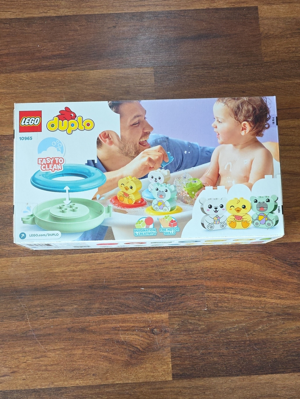 Lego Duplo Bath Spinner Set - Blue, Green, Yellow